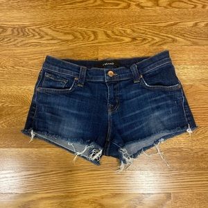 J Brand Cut Off Denim Shorts